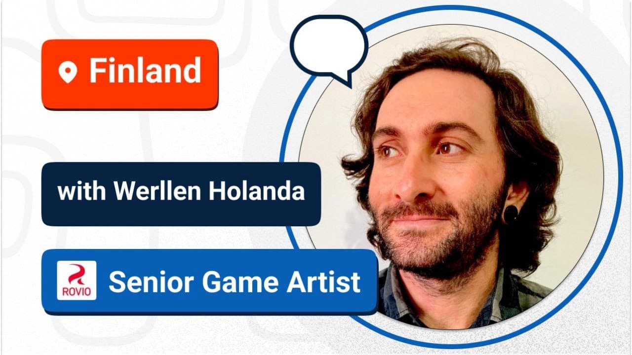 🚀🇧🇷🇫🇮 Recruitment advice from a Senior Game Artist - Rovio Entertainment