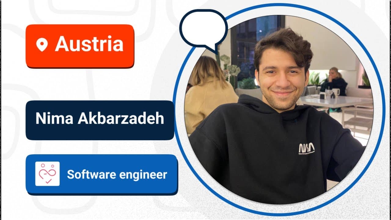 لایو تجربه زندگی و کار نیما اکبرزاده در اتریش 🚀 🇦🇹