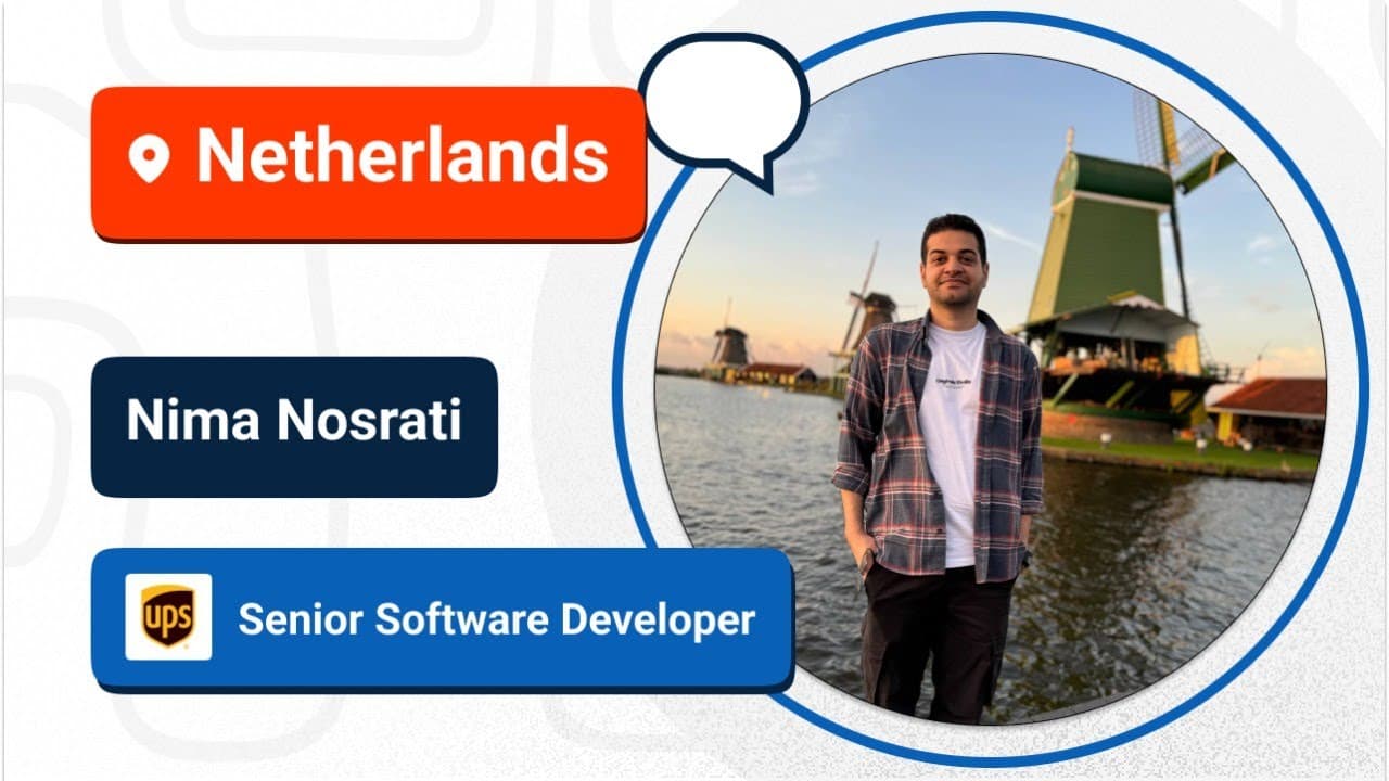 لایو تجربه مهاجرت کاری نیما نصرتی به هلند