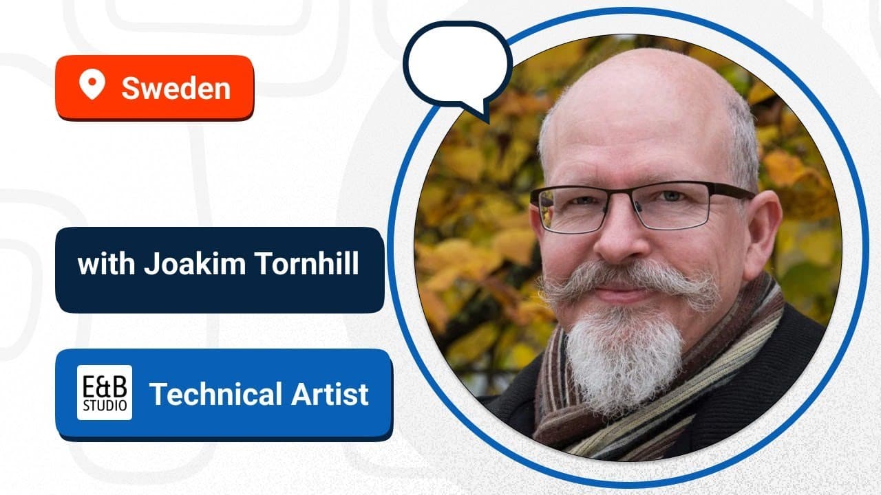 🚀🇸🇪 Interview with a Technical Artist - Joakim Tornhill